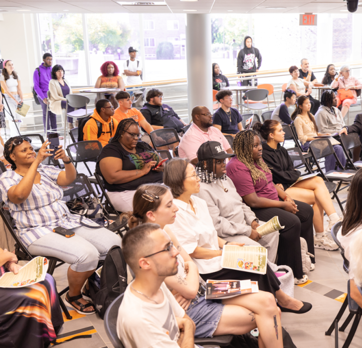 Students attending Social Justice Festival 2023